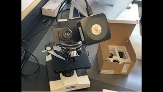 How to setup amp use a microscope digital camera [upl. by Anitnas]