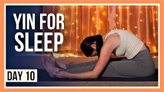 15 min Yin Yoga Class – Day 10 EVENING YOGA FOR BEGINNERS [upl. by Aihsa]