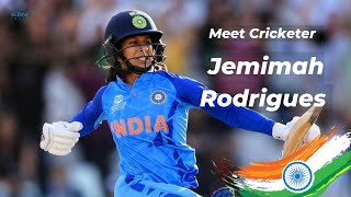 Meet Cricketer  Jemimah Rodrigues [upl. by Tongue46]