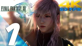 Final Fantasy XIII  Walkthrough Part 1  Prologue 4K 60FPS [upl. by Atnohsal]