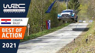 Best of rally action Croatia Rally 2021 [upl. by Starr364]