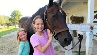 Addys First Horseback Riding Lesson [upl. by Eive]