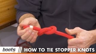 How to Tie a Stopper Knot [upl. by Nlyak]