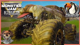 New Monster Truck  Monster Mutt Junkyard Dog Welcome to the Scrapyard  Monster Jam Steel Titans2 [upl. by Seaden]