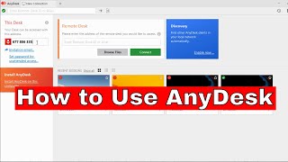 how to download and install anydesk for laptop and desktop 2020 [upl. by Lough]