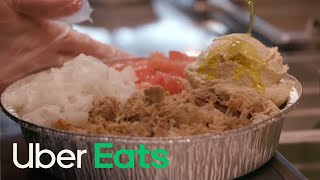 Unpacked The Halal Guys  Uber Eats [upl. by Warren]