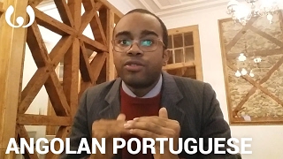 WIKITONGUES Stéfane speaking Angolan Portuguese [upl. by Edals228]