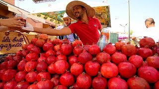 Morocco Street Food  MARRAKESHS BEST STREET FOOD GUIDE CRAZY Halal Food tour in Morocco [upl. by Ahseyd936]