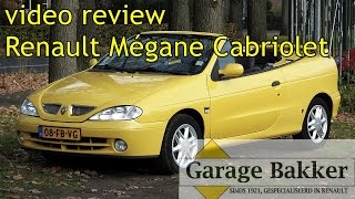 Video review Mégane Cabriolet 16 16v Sport 2000 08FBVG [upl. by Mayberry395]