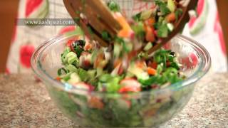 Fattoush Salad Healthy Salad recipe [upl. by Arytahs]