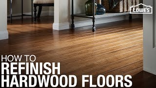 How to Refinish Hardwood Floors [upl. by Steven]