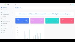 Aplikasi SITA Sistem Informasi Tugas AkhirSkripsi Berbasis Web [upl. by Jessa723]