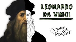 LEONARDO DA VINCI  Draw My Life [upl. by Refeinnej]