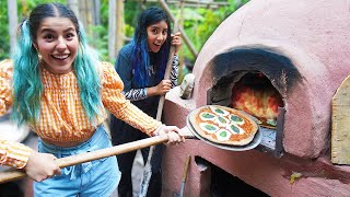 HACIENDO PIZZA EN LA SELVA  LOS POLINESIOS VLOGS [upl. by Morvin]