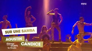 DALS S08  Agustin Galiana et Candice Pascal dansent une Samba sur quotMi Gentequot [upl. by Roscoe]