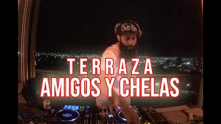 Terraza amigos y chelas Dj set  Dj Ricardo Muñoz [upl. by Ody]