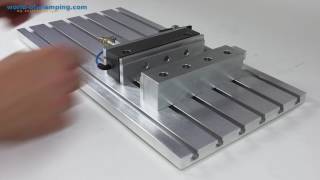 TSlot Plate Tutorial  clamping devices  CNC  clamping chuck [upl. by Nalda]