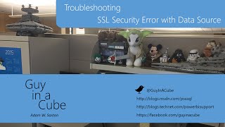 SSL Security Error with Data Souce [upl. by Teik]