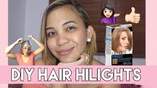 EASY DIY Highlights using L’Oréal Paris La Petite Highlighting Set  LyndzyTIME [upl. by Mascia536]