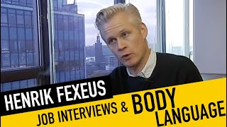 Henrik Fexeus  Arbetsintervju amp Kroppsspråk Job Interviews and Body Language ENGSUB [upl. by Arhsub234]