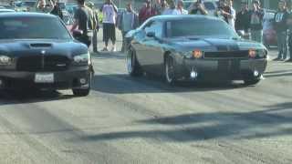 Charger SRT8 vs Challenger SRT8 [upl. by Aistek840]