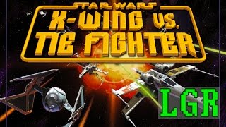 LGR  Star Wars XWing vs TIE Fighter  PC Game Review [upl. by Sirahc]