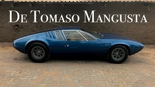 De Tomaso Mangusta road tested [upl. by Aimak]