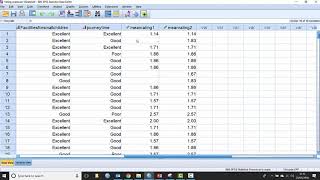 How to combine variables in SPSS Statistics [upl. by Acsisnarf]