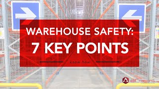 Warehouse safety 7 key points  Logistics Blog [upl. by Eicyaj]