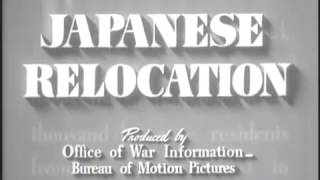 1943 US governmentproduced film quotJapanese Relocationquot addresses relocation camps [upl. by Way]