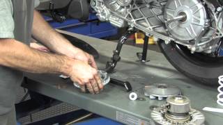 Malossi Variator Kit Installation for Piaggio BV350 [upl. by Naitsihc]