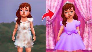 SIMS 4 PEASANT TO PRINCESS  STORY [upl. by Schalles]