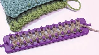 Loom Knitting Cast Off  Stretchy Version  BEGINNER [upl. by Lesh]