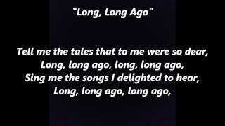 LONG LONG AGO Lyrics Words sing along Sing me songs Tell me tales Suzuki Don’t sit under apple tree [upl. by Cranston742]