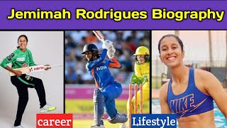 Jemimah Rodrigues Biography  Jemimah Rodrigues Lifestyle family age career boyfriend [upl. by Nnoj592]