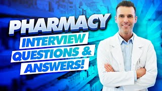 PHARMACY ASSISTANT Interview Questions and Answers Become a Dispensary Assistant [upl. by Aneehsirk]