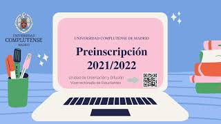 Preinscripción 20212022 [upl. by Ylrbmik428]