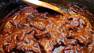 How to cook Chile Con Carne  CHILE COLORADO Recipe [upl. by Ativet]