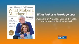 Marlo Thomas and Phil Donahue  What Makes A Marriage Last [upl. by Josey291]