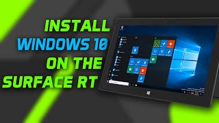 How to install Windows 10 build 15035 Insider Preview on the Surface RT 1 and 2 💻 [upl. by Schoening]