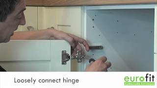 How To Fit Or Replace A Kitchen Hinge [upl. by Fisoi]