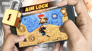 PERFECT  AIM LOCK 🔒 FOR MOBILE  FREE FIRE NEW HEADSHOT TRICK [upl. by Aztinad]