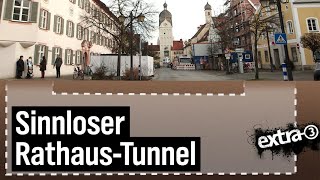 Realer Irrsinn Erdinger Tunnelbau  extra 3  NDR [upl. by Torrell891]