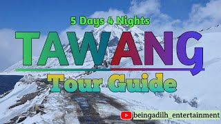 Tawang Tour Plan  Tawang Tourist Places [upl. by Harak827]