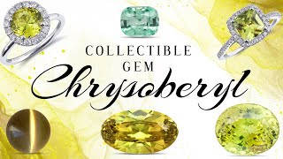 Collectible Gem Chrysoberyl [upl. by Novihc]