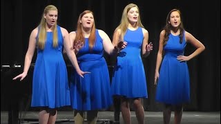 Mr Sandman  ELHS Womens Barbershop Quartet [upl. by Mariam]