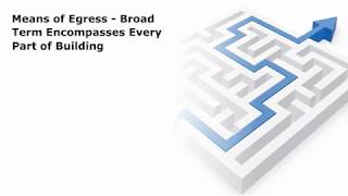 Means of Egress Components [upl. by Akem]