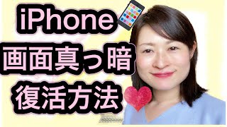 iPhone突然電源つかない【復活方法は3つのボタンを押すこと！】 [upl. by Melinde]