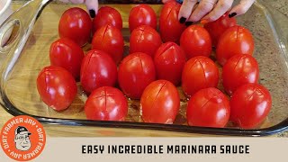 Easy Incredible Marinara Sauce [upl. by Aztinad287]